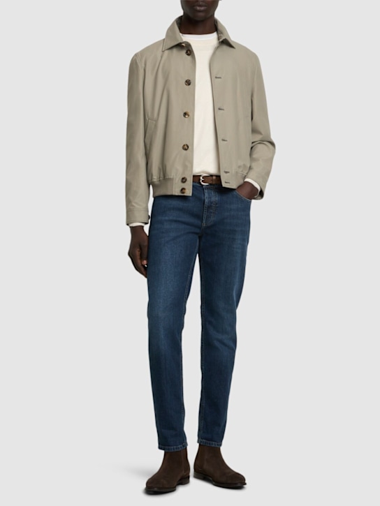 LuisaViaRoma Brunello CucinelliGiacca In Nylon E Cotone