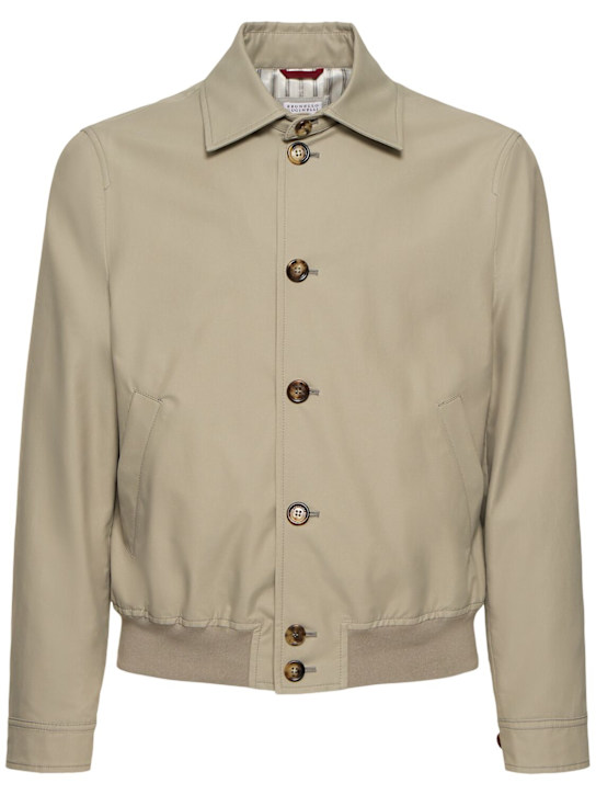 LuisaViaRoma Brunello CucinelliGiacca in nylon e cotone