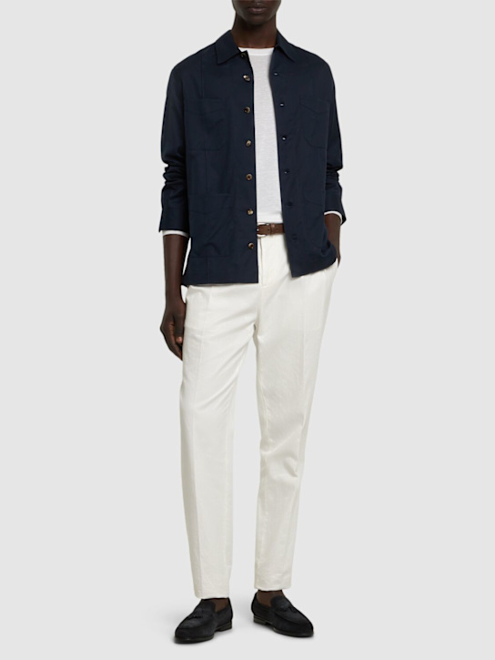 LuisaViaRoma Brunello CucinelliGiacca In Twill Di Cotone