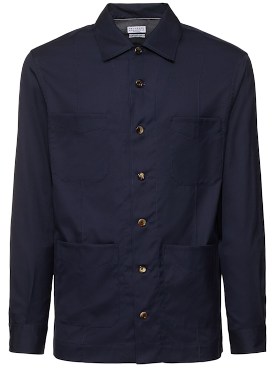 LuisaViaRoma Brunello CucinelliGiacca in twill di cotone