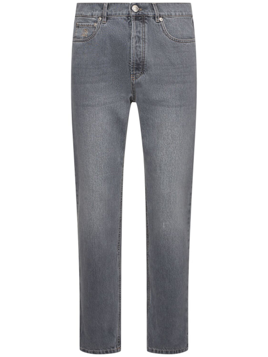 LuisaViaRoma Brunello CucinelliJeans in denim di cotone