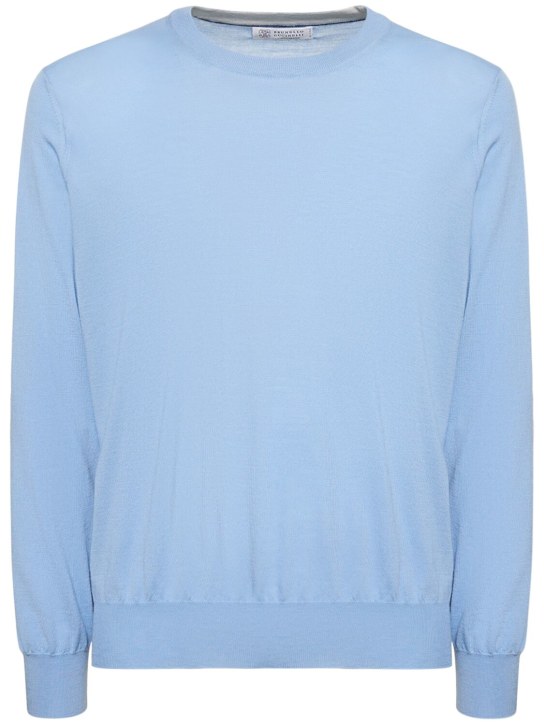 LuisaViaRoma Brunello CucinelliMaglia girocollo in lana e cashmere