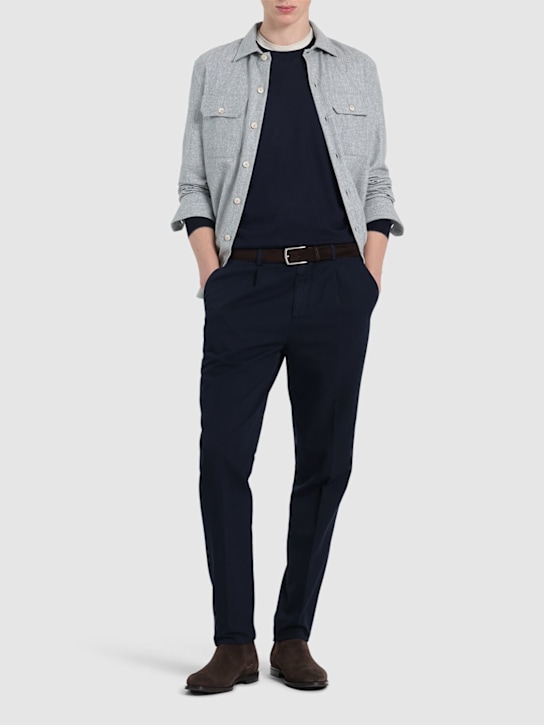 LuisaViaRoma Brunello CucinelliMaglia Girocollo In Lana E Cashmere