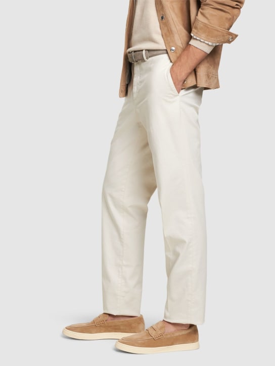 LuisaViaRoma Brunello CucinelliMocassini Penny In Camoscio