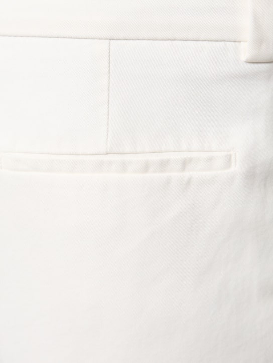 LuisaViaRoma Brunello CucinelliPantaloni Dritti In Gabardina Di Cotone
