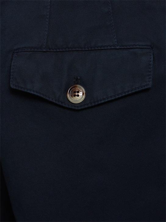LuisaViaRoma Brunello CucinelliPantaloni In Gabardina Di Cotone