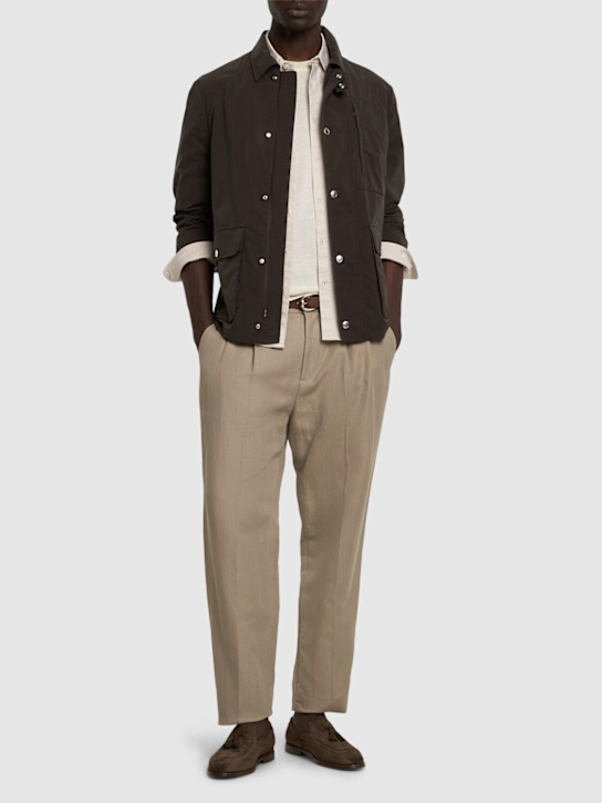 LuisaViaRoma Brunello CucinelliPantaloni In Lino E Cotone