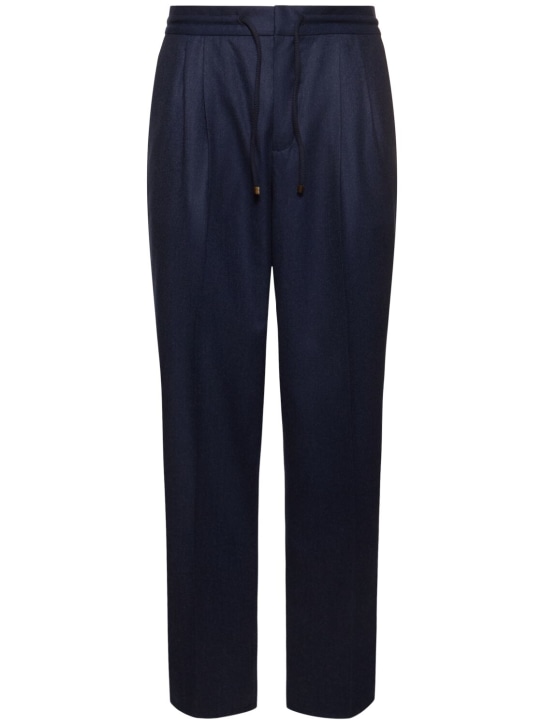 LuisaViaRoma Brunello CucinelliPantaloni jogger in flanella di lana