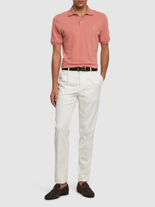 LuisaViaRoma Brunello CucinelliPolo In Cotone Piqué