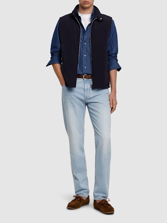 LuisaViaRoma Brunello CucinelliSmanicato In Nylon Idrorepellente