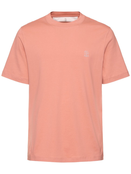 LuisaViaRoma Brunello CucinelliT-shirt in jersey di cotone
