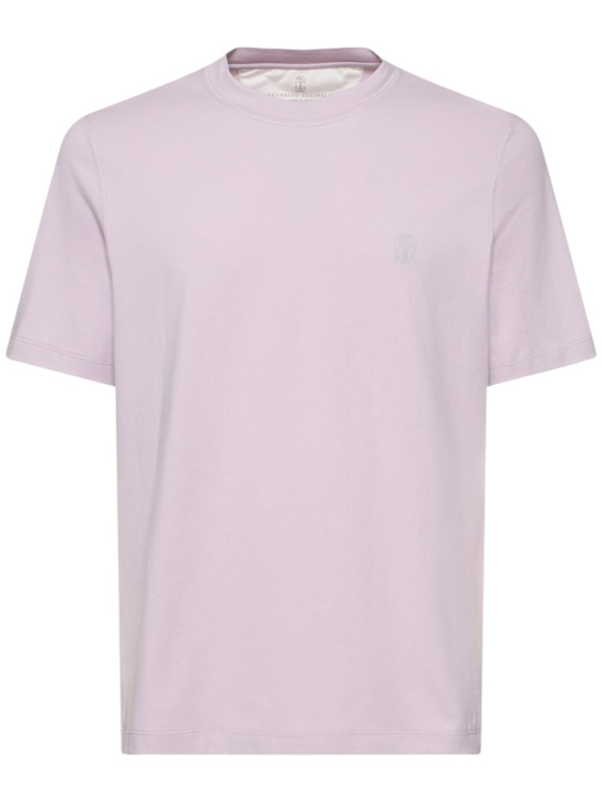 LuisaViaRoma Brunello CucinelliT-shirt in jersey di cotone