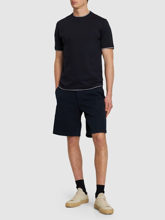 LuisaViaRoma Brunello CucinelliT-shirt In Jersey Di Cotone