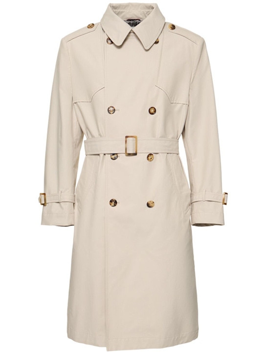 LuisaViaRoma Brunello CucinelliTrench lungo in misto cotone