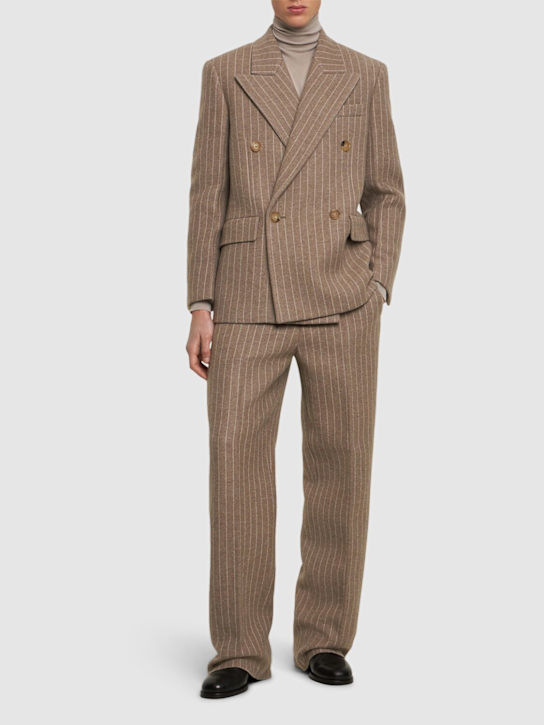 LuisaViaRoma BurberryBlazer Doppiopetto Con Revers A Lancia