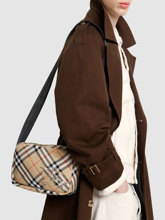 LuisaViaRoma BurberryBorsa A Tracolla MI Essential A Quadri