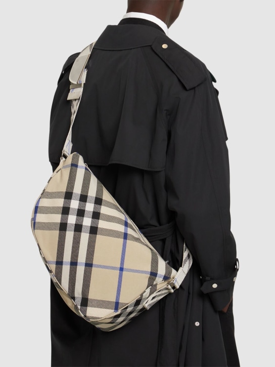 LuisaViaRoma BurberryBorsa Messenger Grande Maderia Check Shield