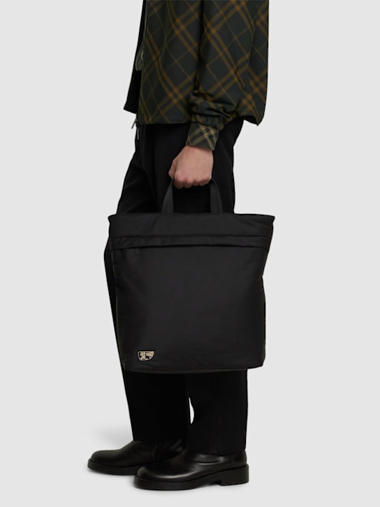 LuisaViaRoma BurberryBorsa Shopping Shield In Misto Cotone