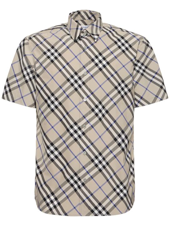 LuisaViaRoma BurberryCamicia Essentials in cotone a quadri