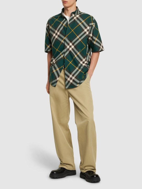 LuisaViaRoma BurberryCamicia In Cotone Check Con Logo