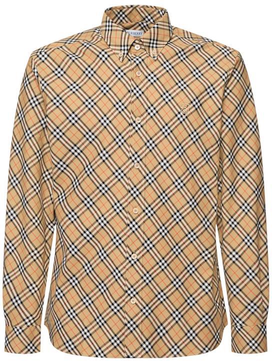 LuisaViaRoma BurberryCamicia in flanella di cotone check