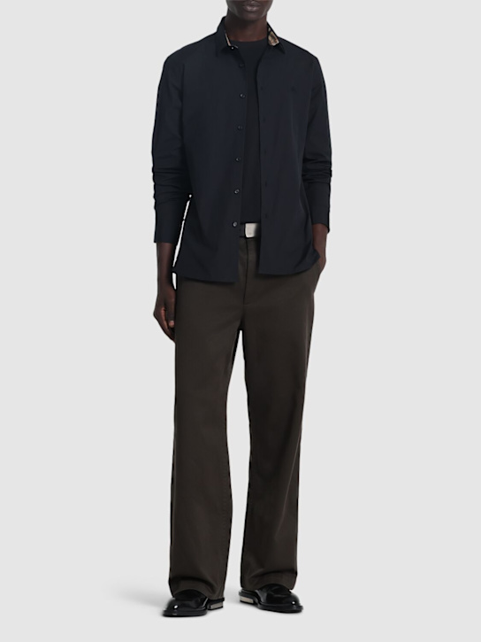 LuisaViaRoma BurberryCamicia Slim Fit Sherfield In Cotone