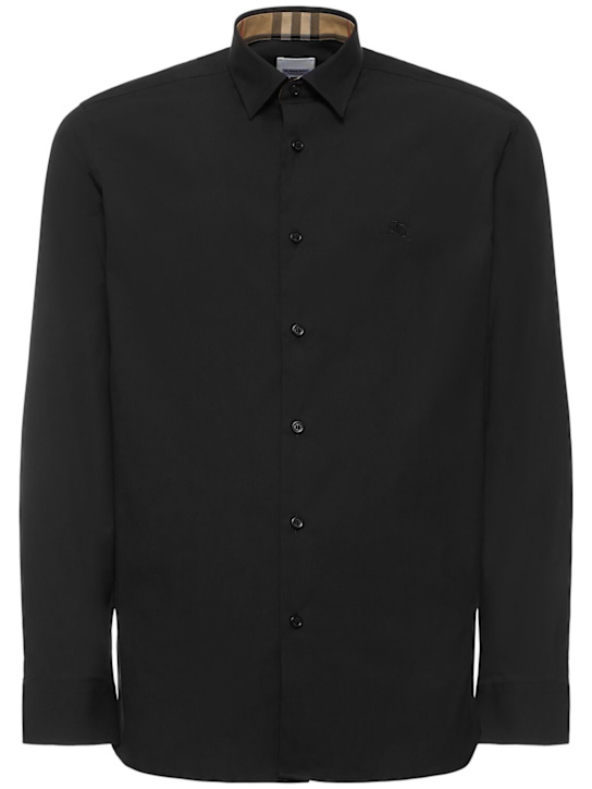 LuisaViaRoma BurberryCamicia slim fit Sherfield in cotone