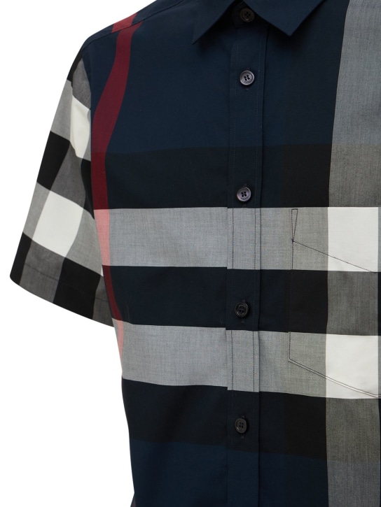 LuisaViaRoma BurberryCamicia Somerton In Popeline Di Cotone Check