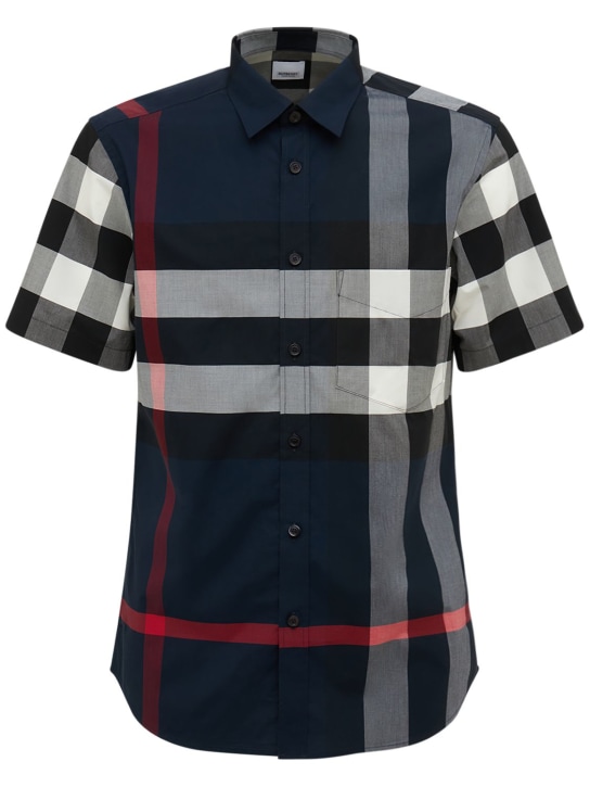LuisaViaRoma BurberryCamicia Somerton in popeline di cotone check
