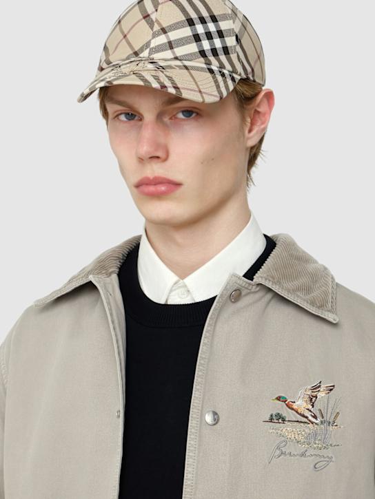 LuisaViaRoma BurberryCappello Baseball Con Dettaglio Check