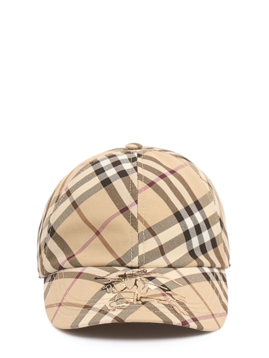 LuisaViaRoma BurberryCappello Baseball Con Dettaglio Check