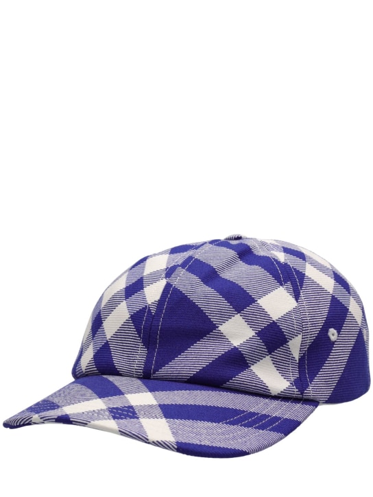 LuisaViaRoma BurberryCappello Baseball In Misto Lana
