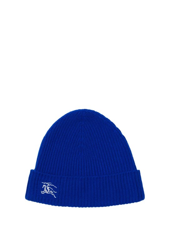 LuisaViaRoma BurberryCappello beanie EKD in cashmere / logo