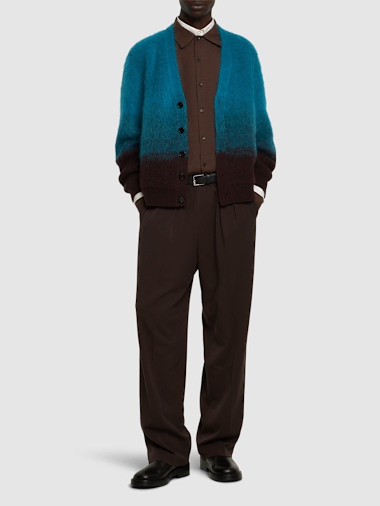 LuisaViaRoma BurberryCardigan Sbiadito Misto Lana A Costine