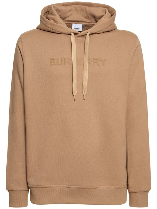LuisaViaRoma BurberryFelpa Ansdell in jersey di cotone con cappuccio