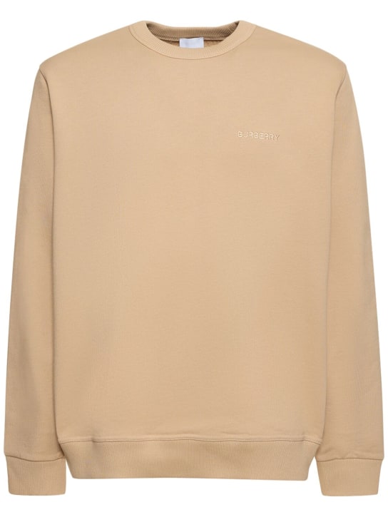 LuisaViaRoma BurberryFelpa Bainton in jersey di cotone