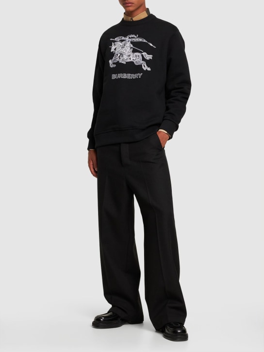 LuisaViaRoma BurberryFelpa Girocollo Darby Con Logo