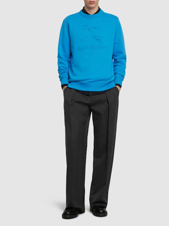 LuisaViaRoma BurberryFelpa Girocollo Rayner In Cotone
