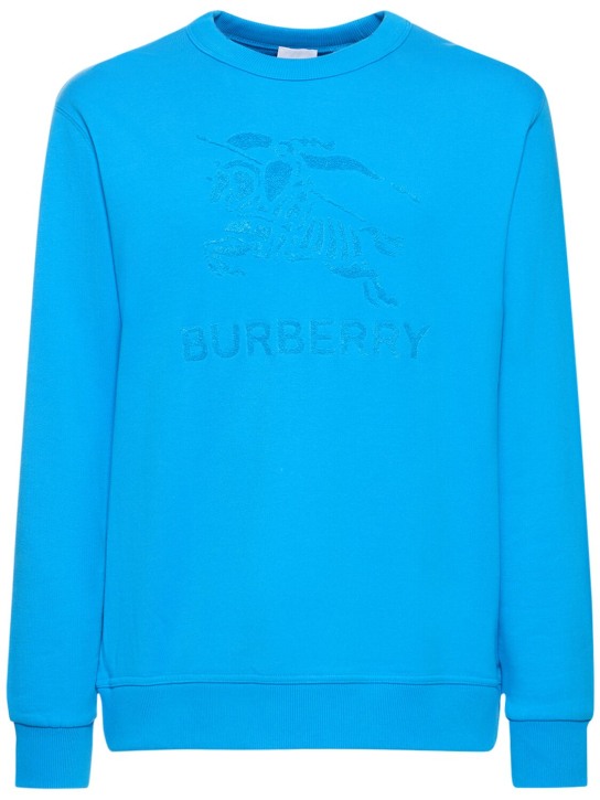 LuisaViaRoma BurberryFelpa girocollo Rayner in cotone
