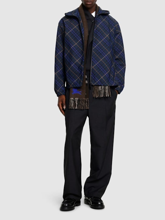 LuisaViaRoma BurberryGiacca A Vento In Nylon Bias Check