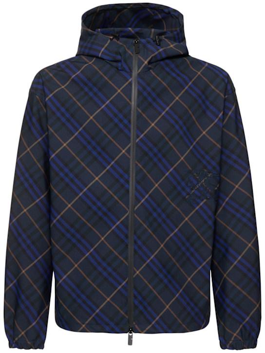 LuisaViaRoma BurberryGiacca a vento in nylon Bias Check