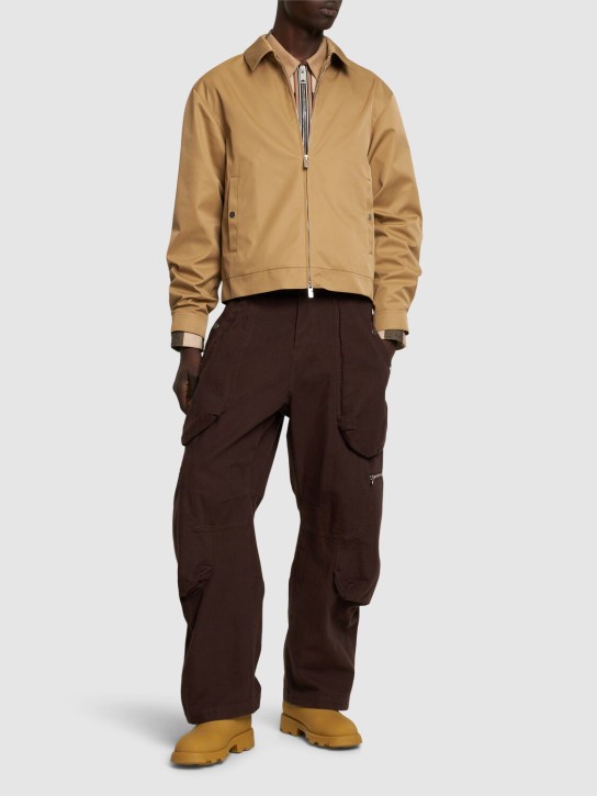 LuisaViaRoma BurberryGiacca In Misto Techno Con Zip