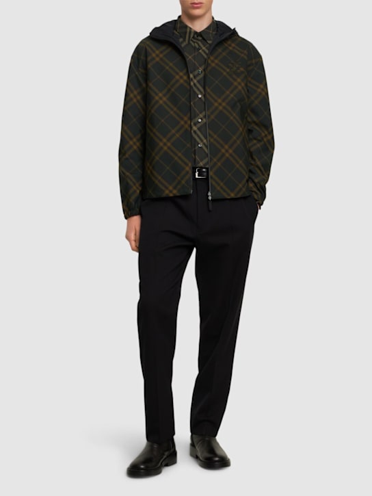 LuisaViaRoma BurberryGiacca Reversibile In Nylon Con Cappuccio
