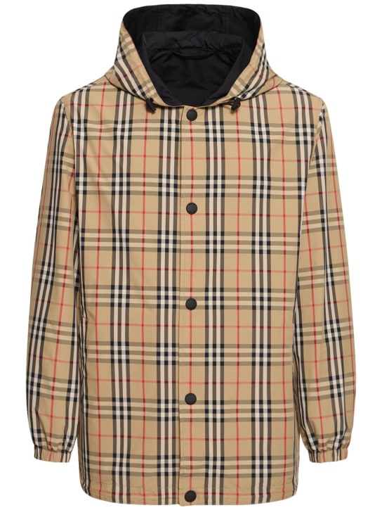 LuisaViaRoma BurberryGiacca reversibile Rainford con cappuccio
