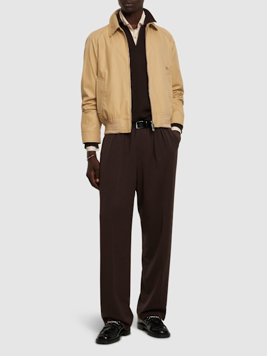 LuisaViaRoma BurberryGiacca Techno Fit In Cotone Con Zip