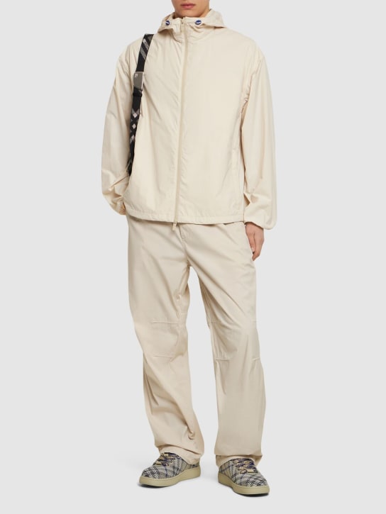 LuisaViaRoma BurberryPantaloni In Techno E Cotone Spalmato