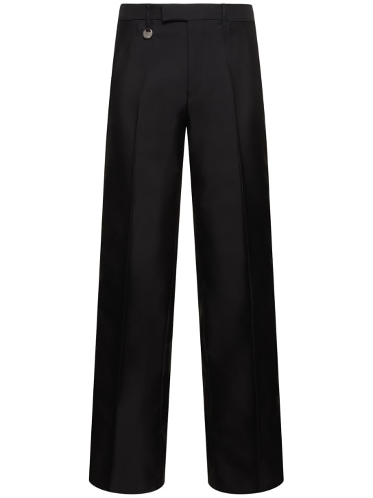 LuisaViaRoma BurberryPantaloni smoking in lana e seta