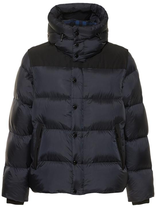 LuisaViaRoma BurberryPiumino Leeds in nylon con cappuccio