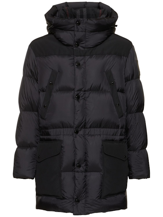 LuisaViaRoma BurberryPiumino Lindford in nylon con cappuccio