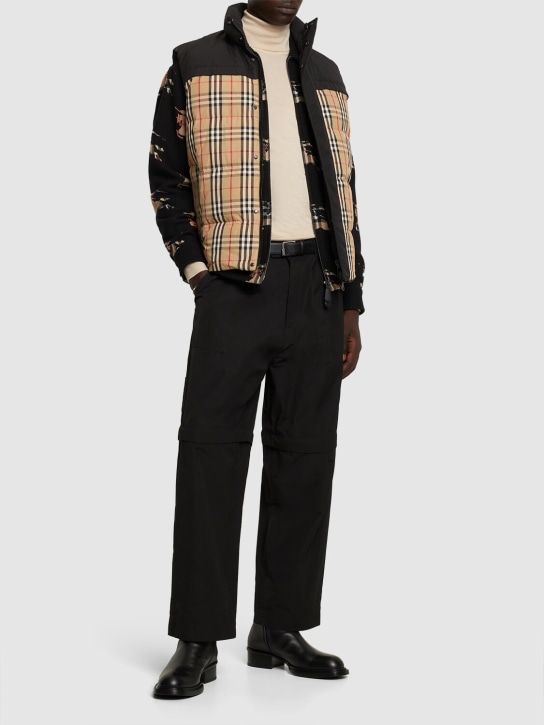 LuisaViaRoma BurberryPiumino Reversibile Oakwood Check
